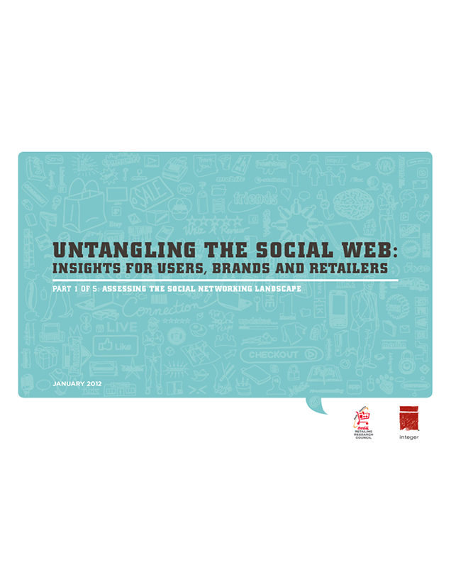 Untangling the Social Web: Insights for Users, Brands and Retailers. Part 1 of 5: Assessing the Social Networking Landscape