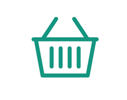 Shopping basket icon