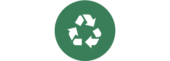 Recycling symbol icon