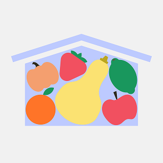 fruit in house